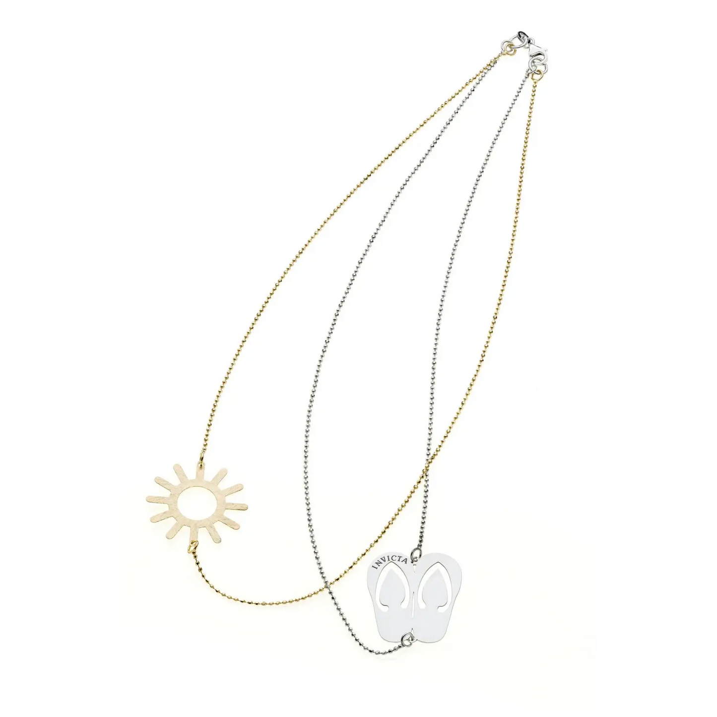 Invicta Women’s Jewelry 43cm Silver 925 Yellow Gold