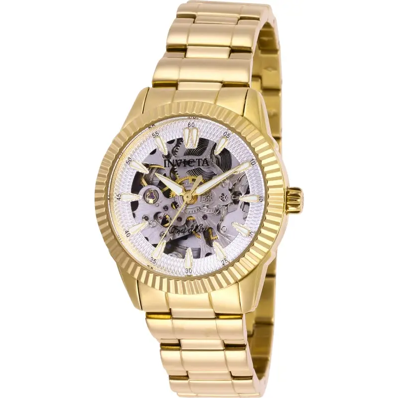 Invicta Women’s Objet D Art Automatic Stainless Steel Watch
