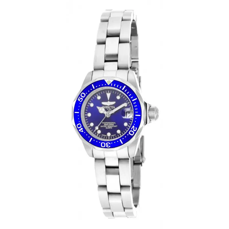 Invicta Women’s Pro Diver Analog Quartz 200m Stainless Steel