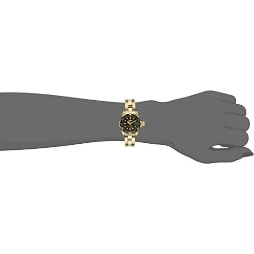Invicta Women’s Pro Diver Quartz 200m Gold Toned Stainless