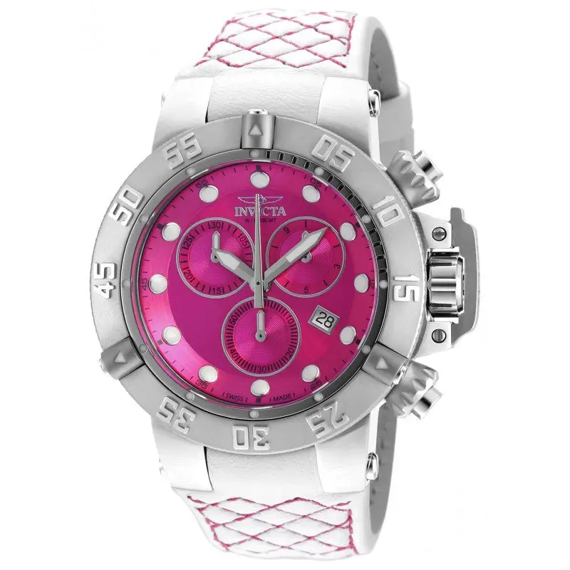 Invicta Women’s Subaqua Chronograph Stainless Steel White