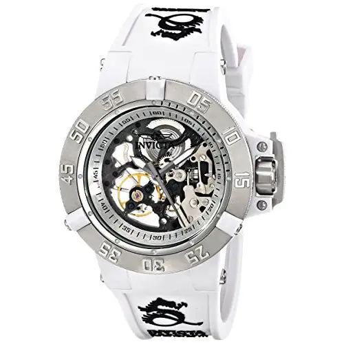 Invicta Women’s Subaqua Mechanical 200m Plastic Case White