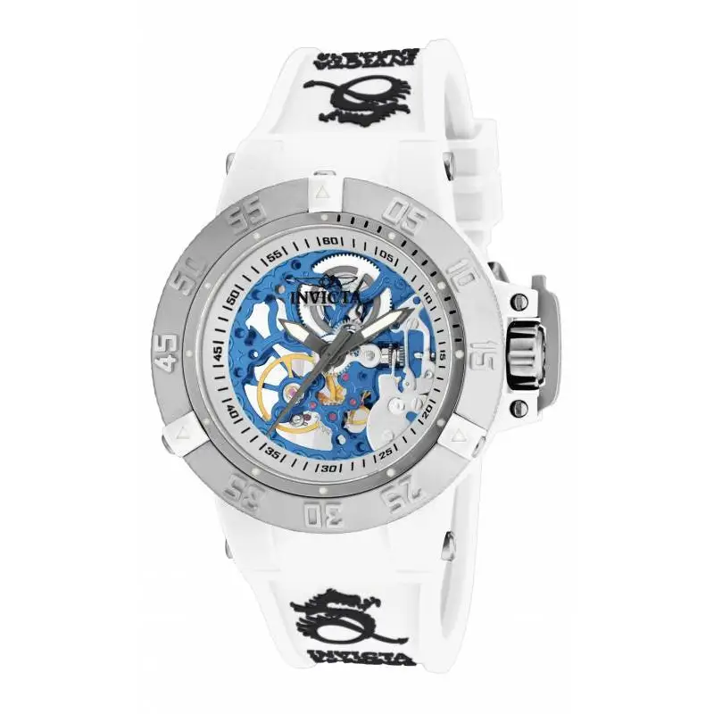 Invicta Women’s Subaqua Mechanical 200m Plastic Case White