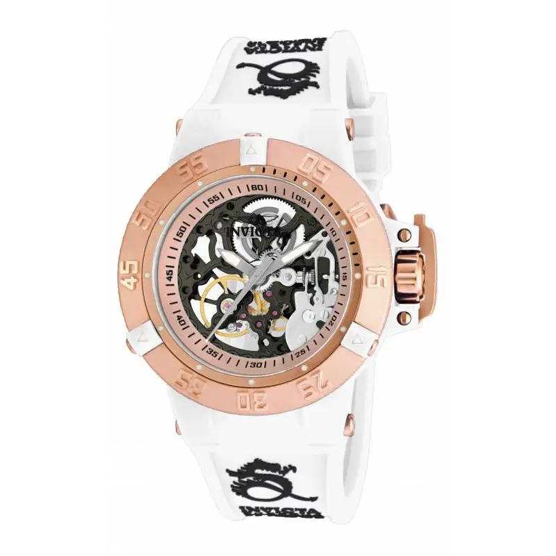 Invicta Women’s Subaqua Mechanical 200m Plastic Case White