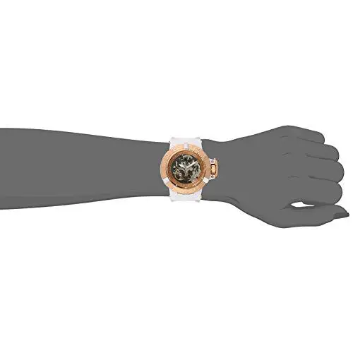 Invicta Women’s Subaqua Mechanical 200m Plastic Case White