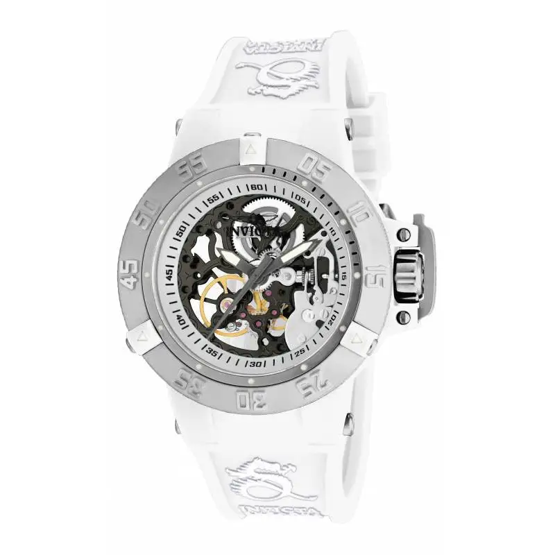 Invicta Women’s Subaqua Mechanical 200m Plastic Case White