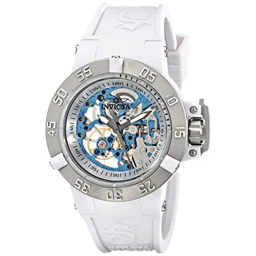Invicta Women’s Subaqua Mechanical 200m Plastic Case White
