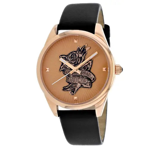 Jean Paul Gaultier Women’s Navy Tatoo Stainless Steel Watch