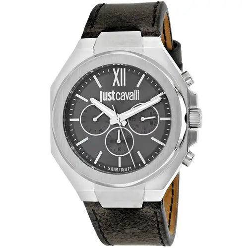 Just Cavalli Men’s Strong Quartz Stainless Steel/Grey
