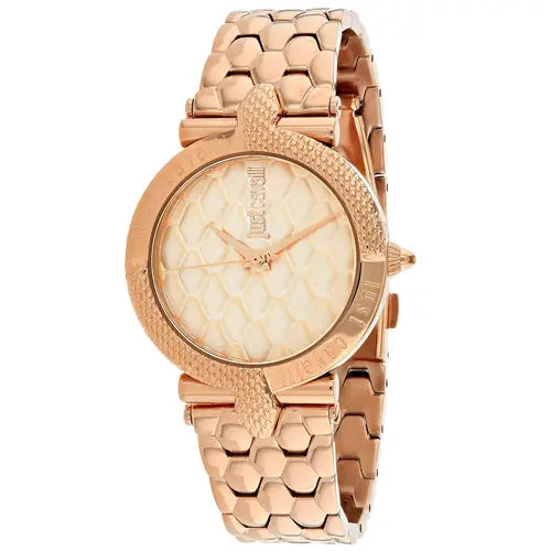 Just Cavalli Women’s Carattere Stainless Steel Watch
