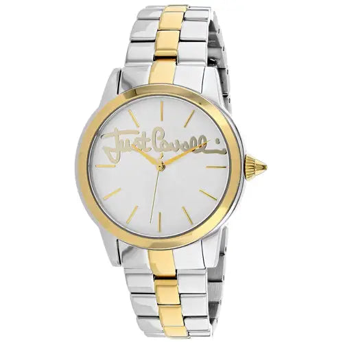 Just Cavalli Women’s Logo Stainless Steel Watch JC1L006M0125
