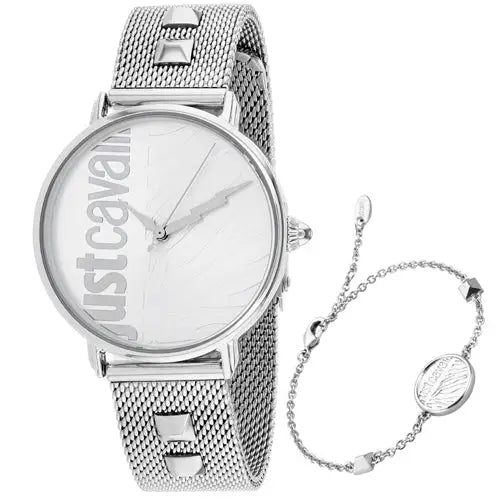 Just Cavalli Women’s Zebra Stainless Steel Watch