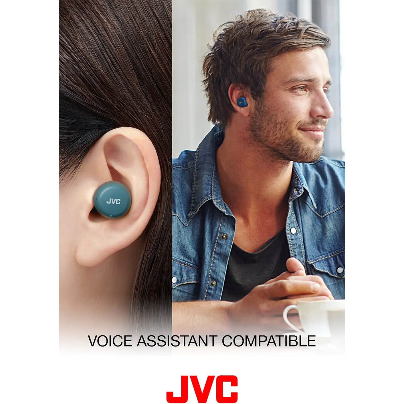 JVC Gumy Mini Bluetooth 5.1 Rain/Sweat Proof Wireless