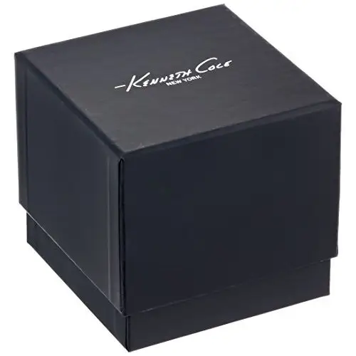 Kenneth Cole NY Men’s Crystal Accented Gold Tone Stainless