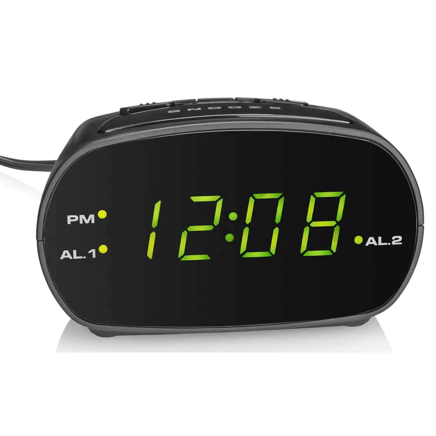 Mainstays Dual Alarm Snooze Electric Digital Alarm Clock