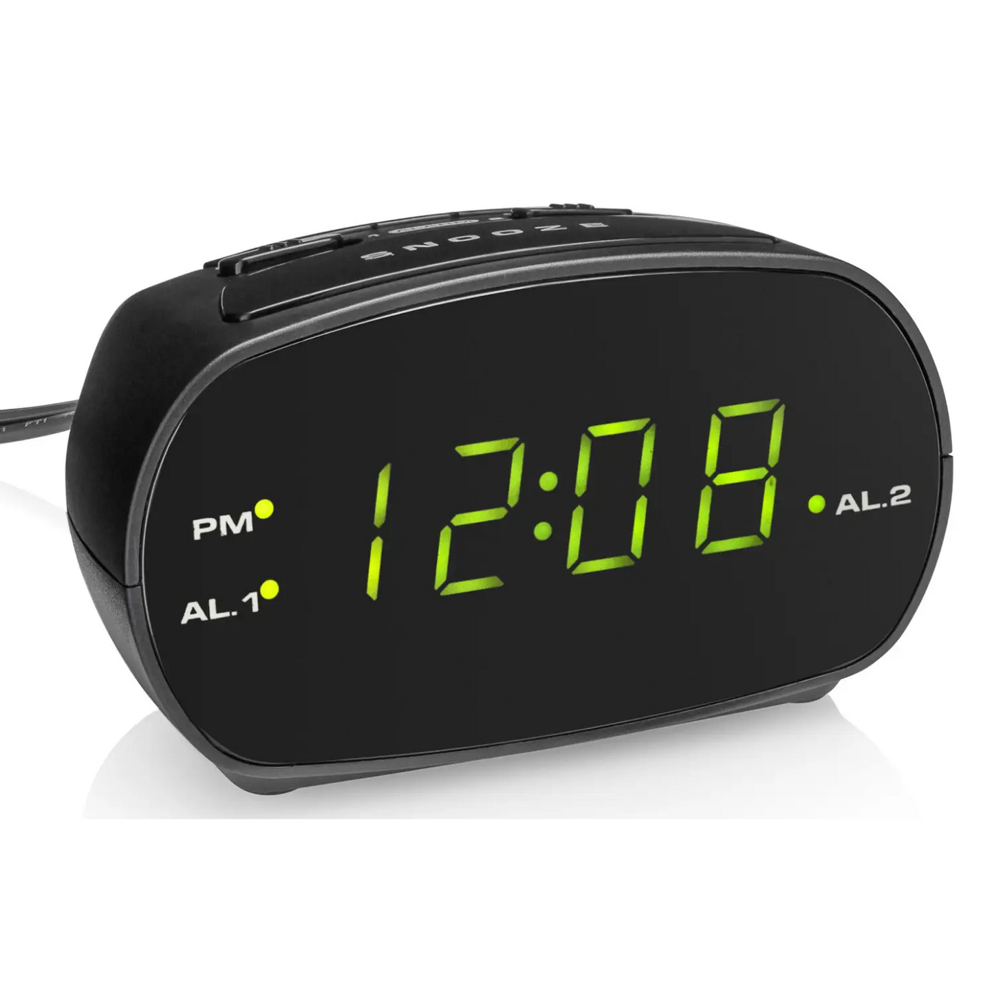 Mainstays Dual Alarm Snooze Electric Digital Alarm Clock