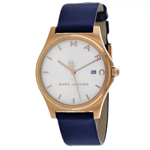 Marc Jacobs Women’s Henry Stainless Steel Leather Watch