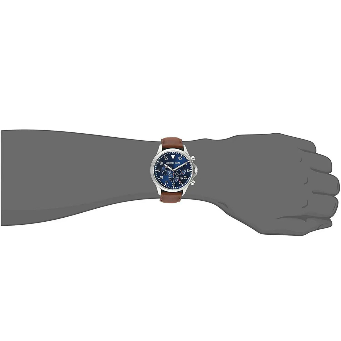 Michael Kors Men’s Gage Quartz 100m Stainless Steel/Brown