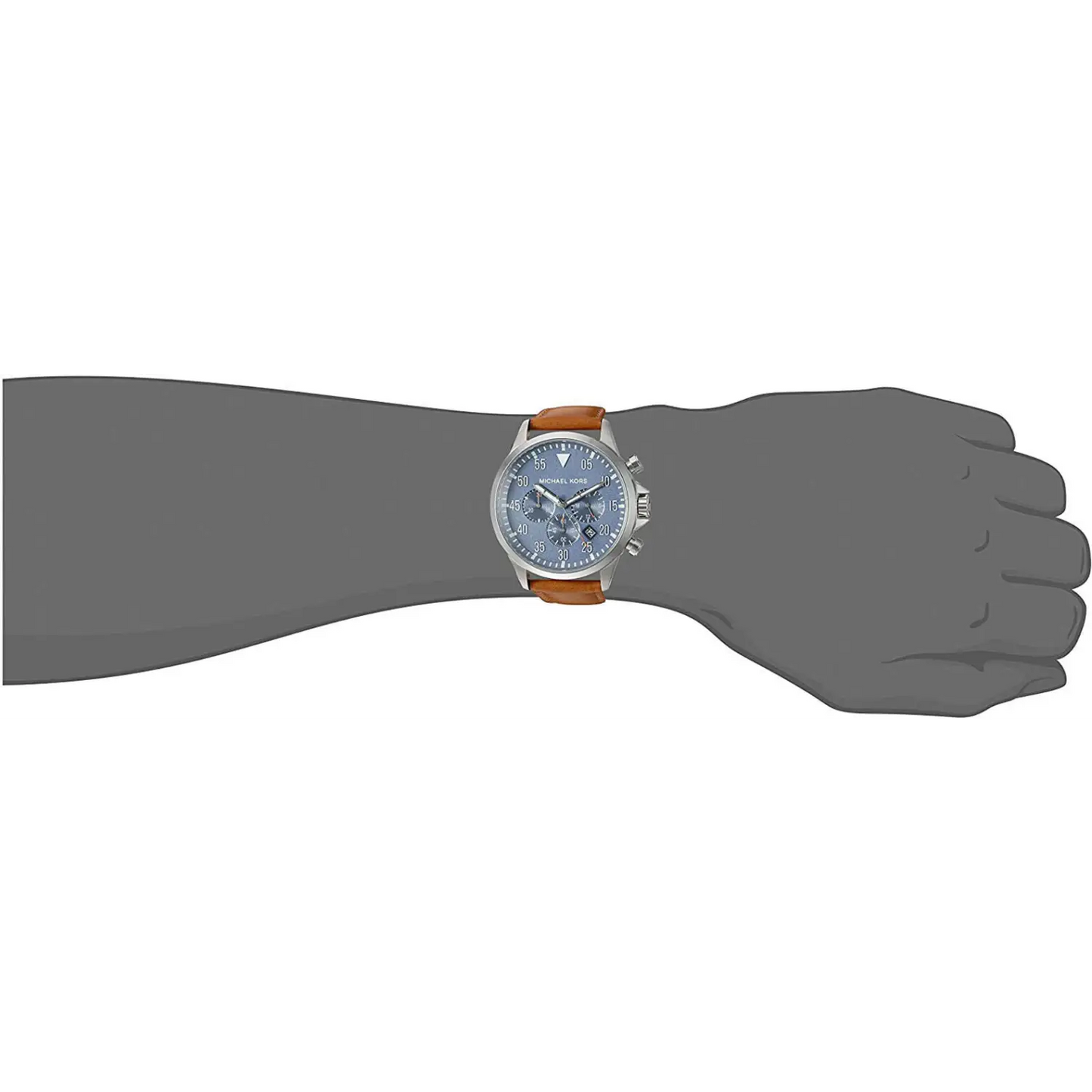 Michael Kors Men’s Gage Quartz 100m Stainless Steel/Brown