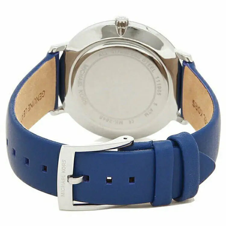 Michael Kors Women’s Pyper Quartz Stainless Steel/Blue