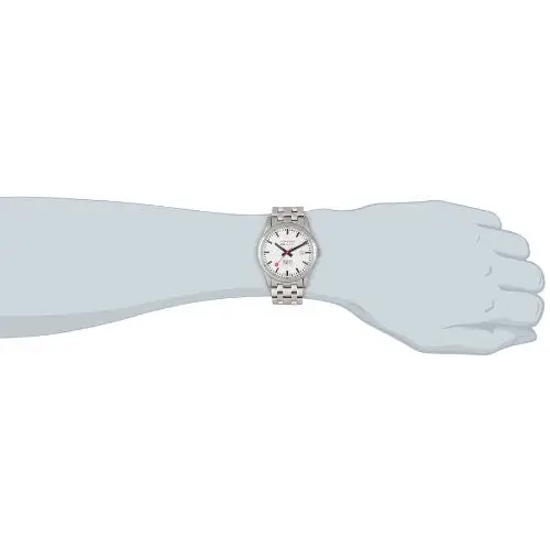 Mondaine Men’s A667.30308.16SBM Sport I Day Date Steel