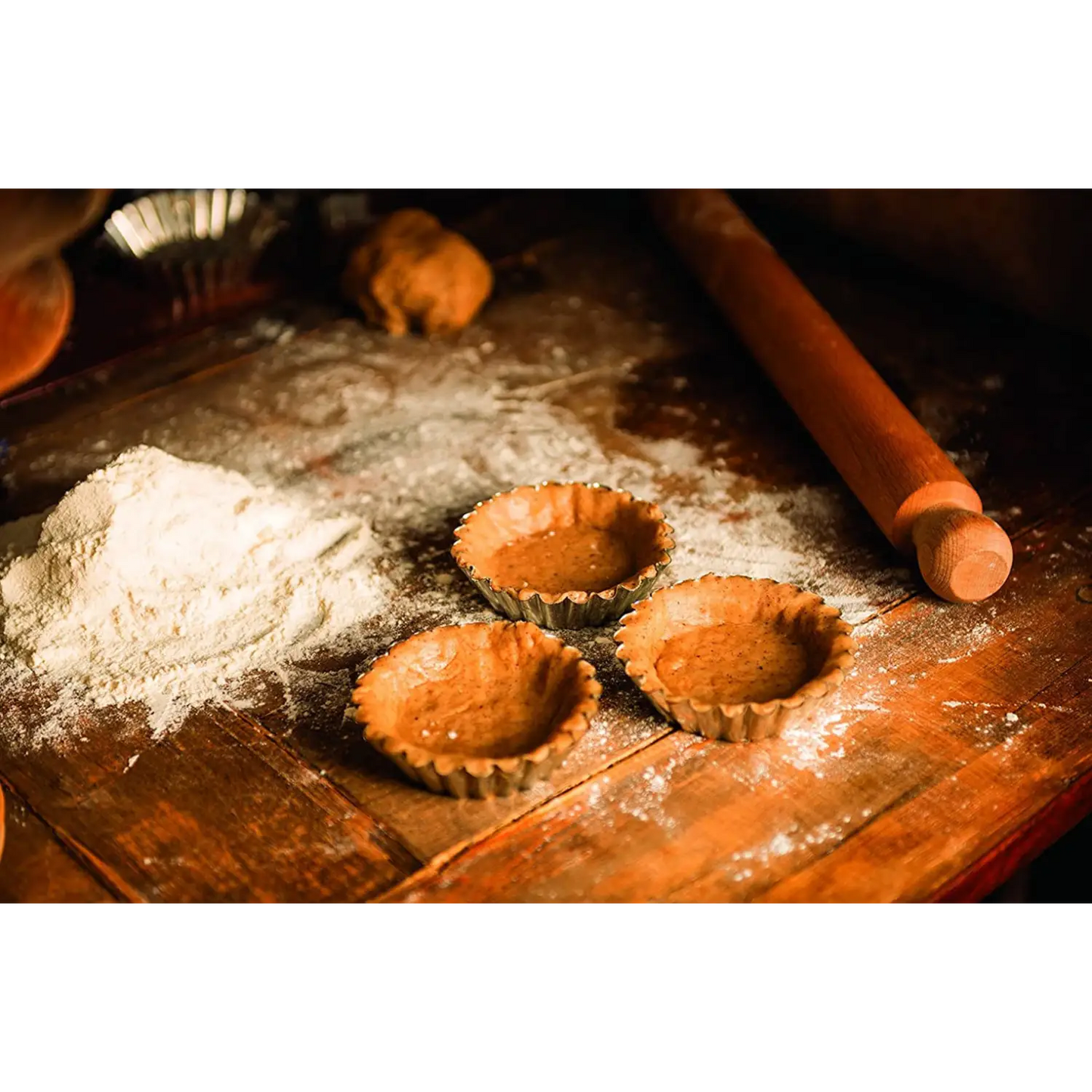 Mrs. Anderson’s Double Sided Hardwood Baking Pastry Tart