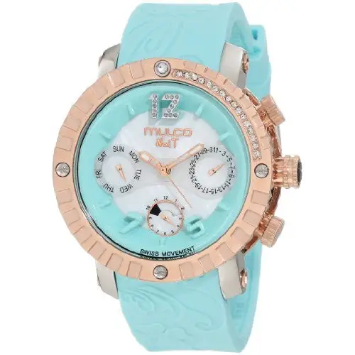 Mulco Unisex MW5-1622-413 Nuit Lace Chronograph Swiss