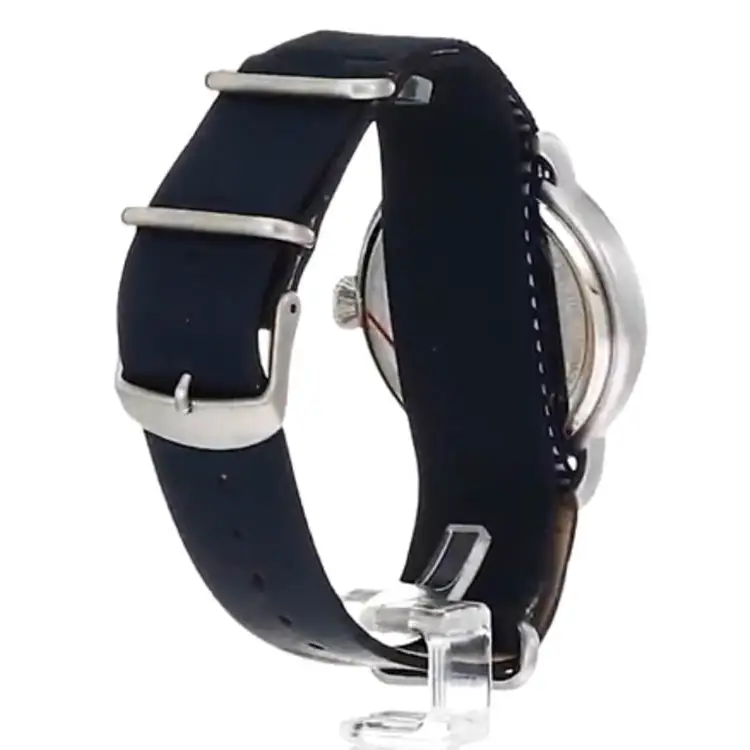 Nautica N83 Men’s Wakeland Quartz Silver Tone Brass/Blue