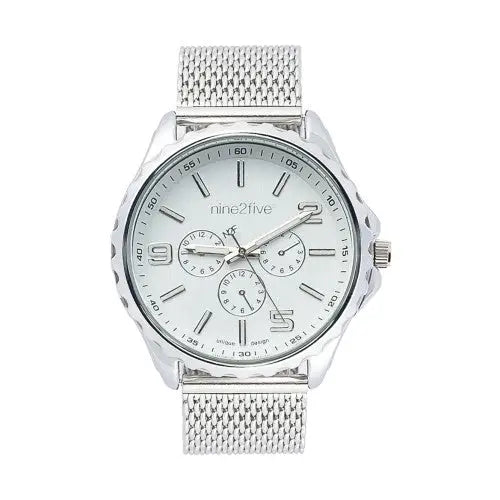 Nine2Five Men’s Dapper Chronograph Quartz Stainless Steel