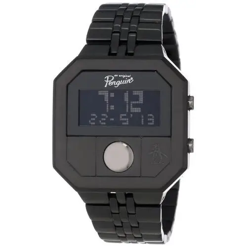 Original Penguin Men’s OP3034BK Cary All Black Stainless