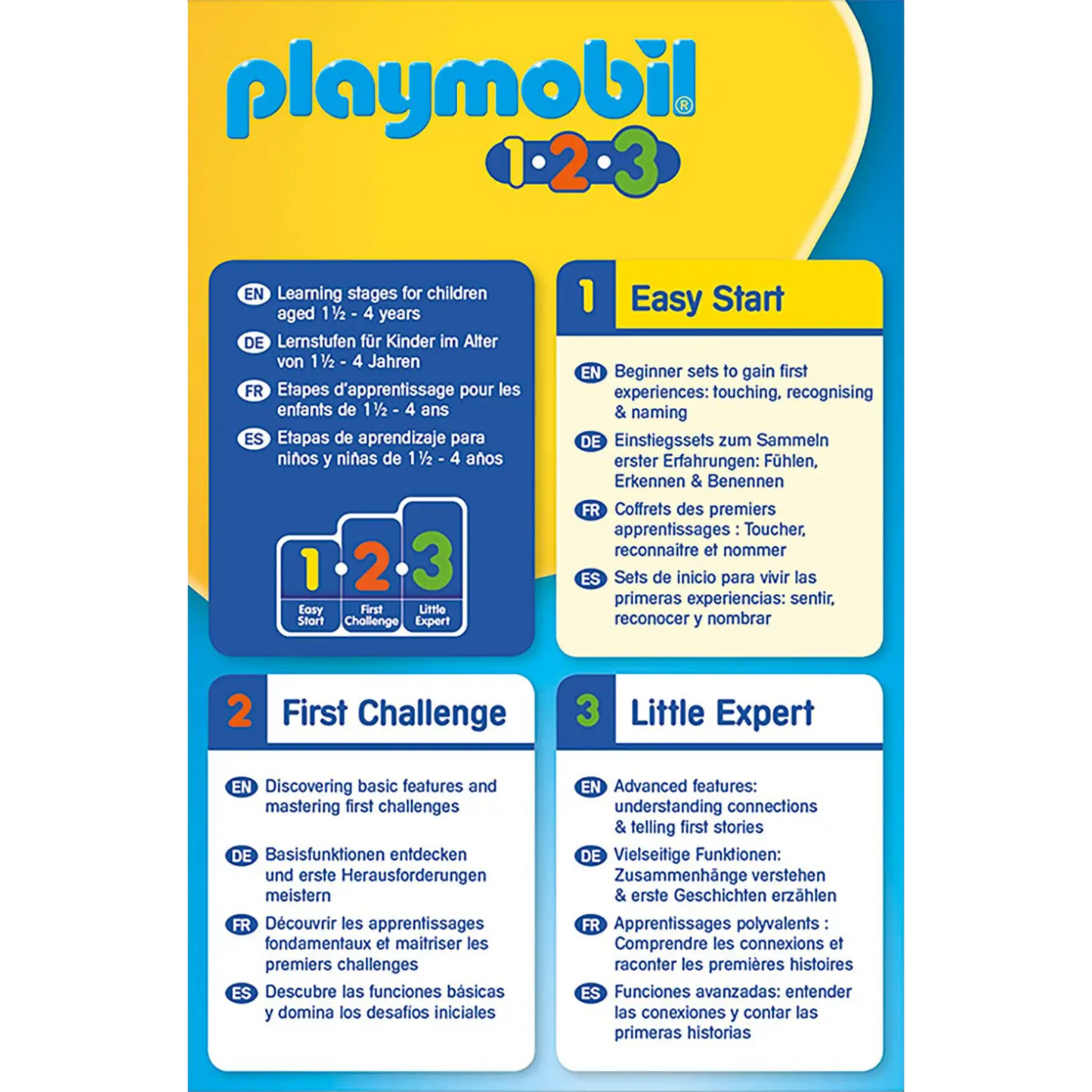 Playmobil 1.2.3 Fairy Friend with Fox 70403 (For Kids 1.5