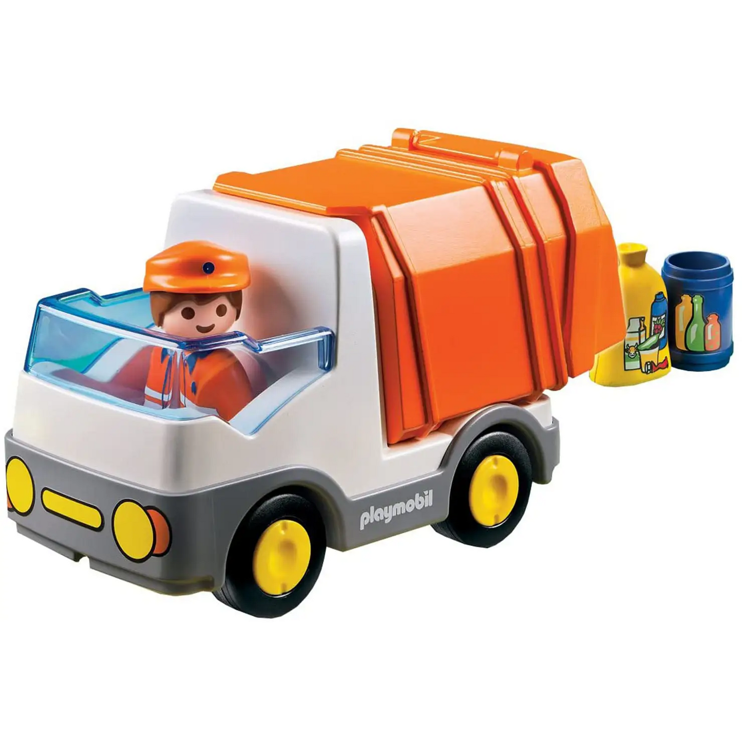 PLAYMOBIL 1.2.3 Recycling Truck 6774 - Misc