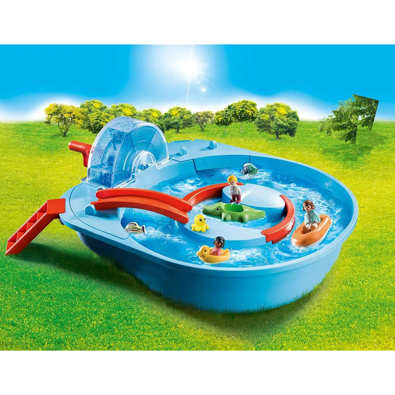 Playmobil 1.2.3 Splish Splash Water Park 70267 (kids 18