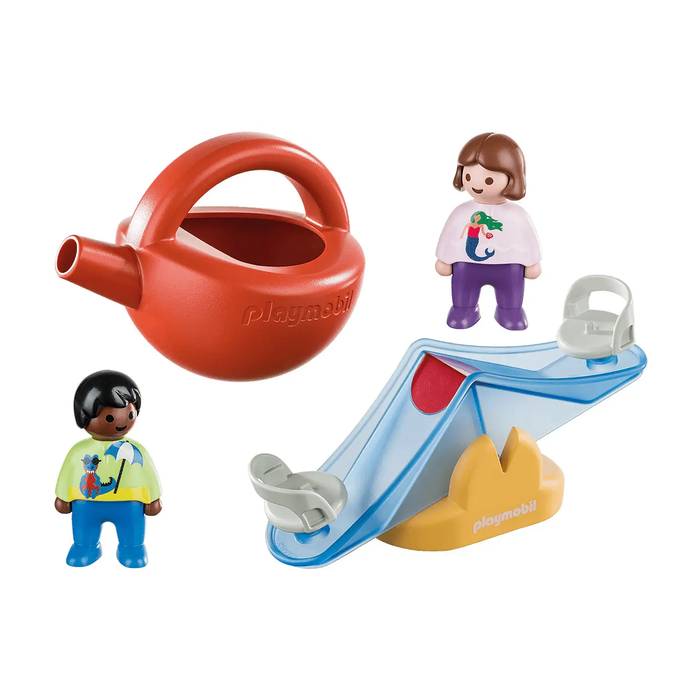 Playmobil 1.2.3 Water Seesaw w/ Watering Can 70269 (kids 18