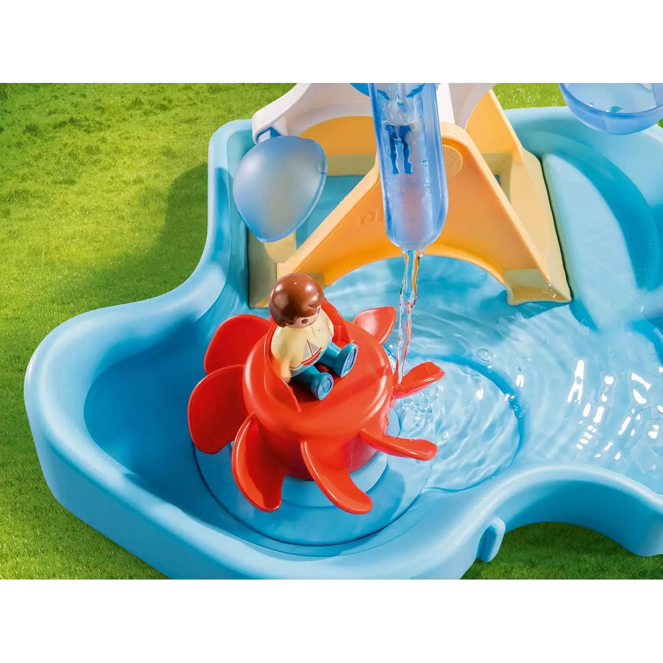 Playmobil 1.2.3 Water Wheel Carousel 70268 (kids 18 months