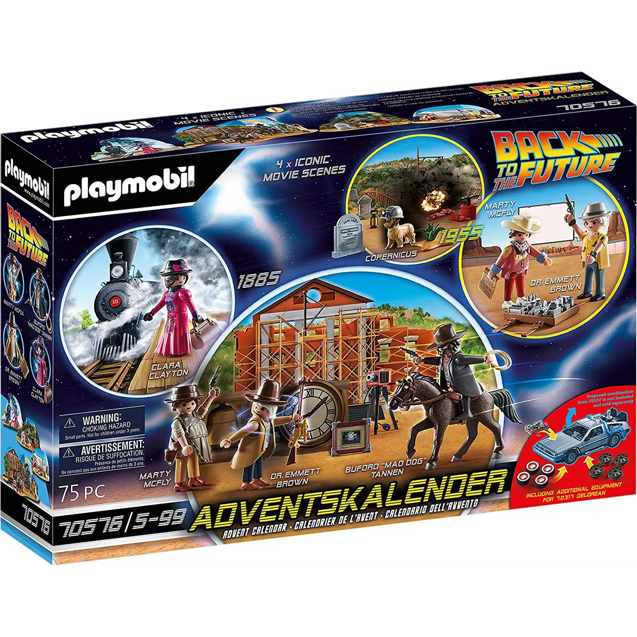 Playmobil Advent Calendar - Back to the Future III 70576