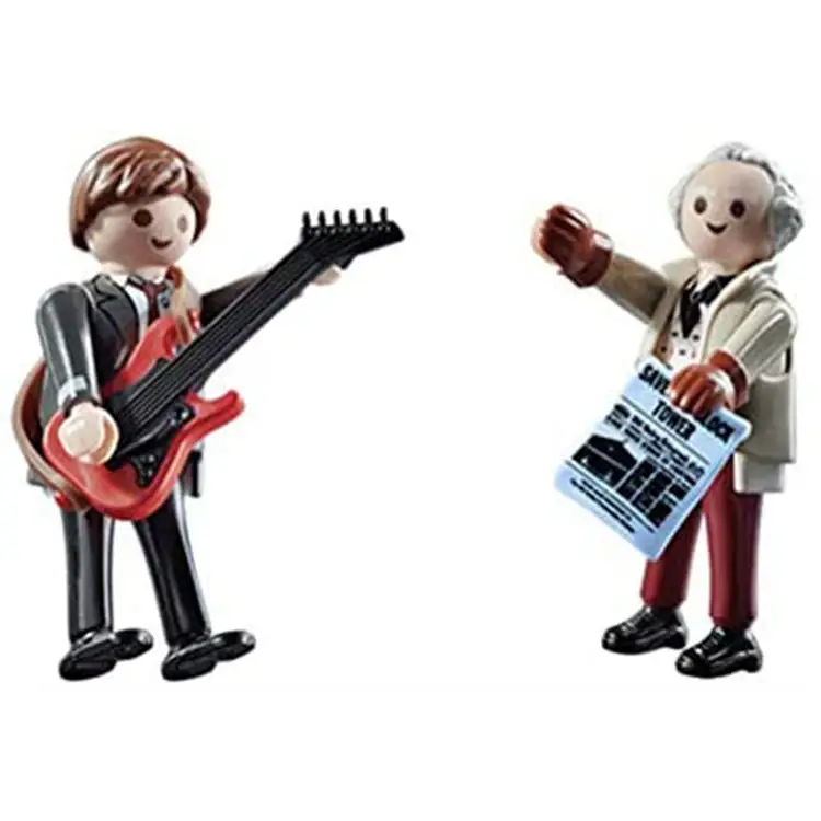 Playmobil Back to the Future Marty Mcfly & Dr. Emmett Brown