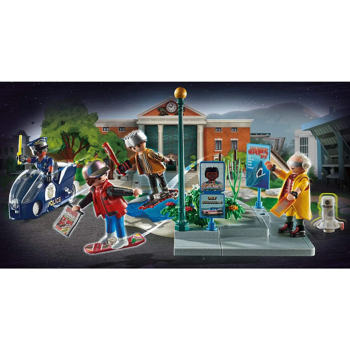Playmobil Back to the Future Part II Hoverboard Chase 70634