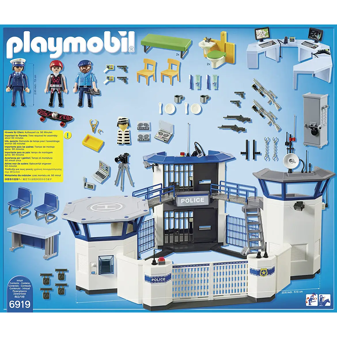 Playmobil City Action - Police Headquarters w/ Prison 6919