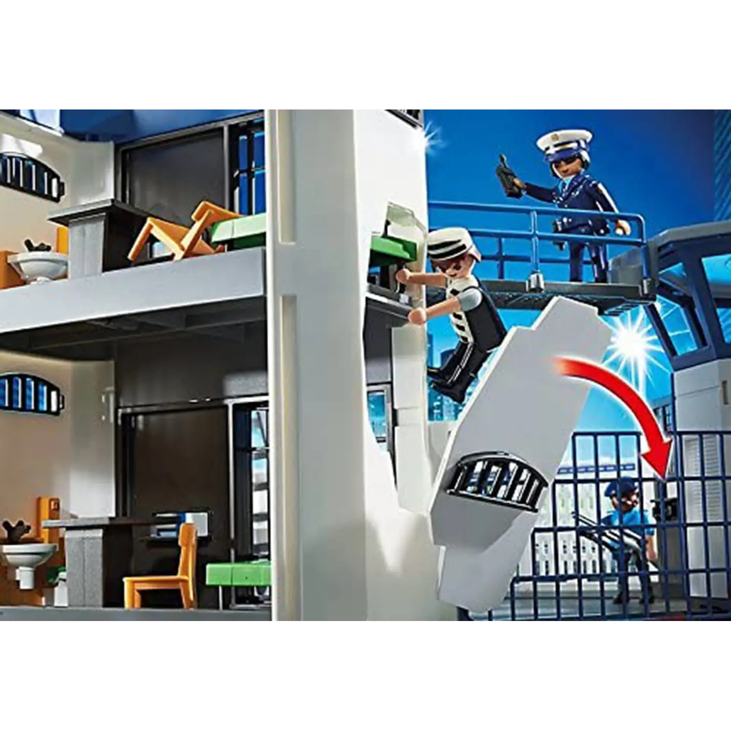 Playmobil City Action - Police Headquarters w/ Prison 6919