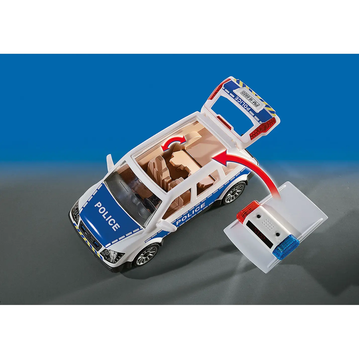 Playmobil City Action - Squad Car with Lights and Sound 6920