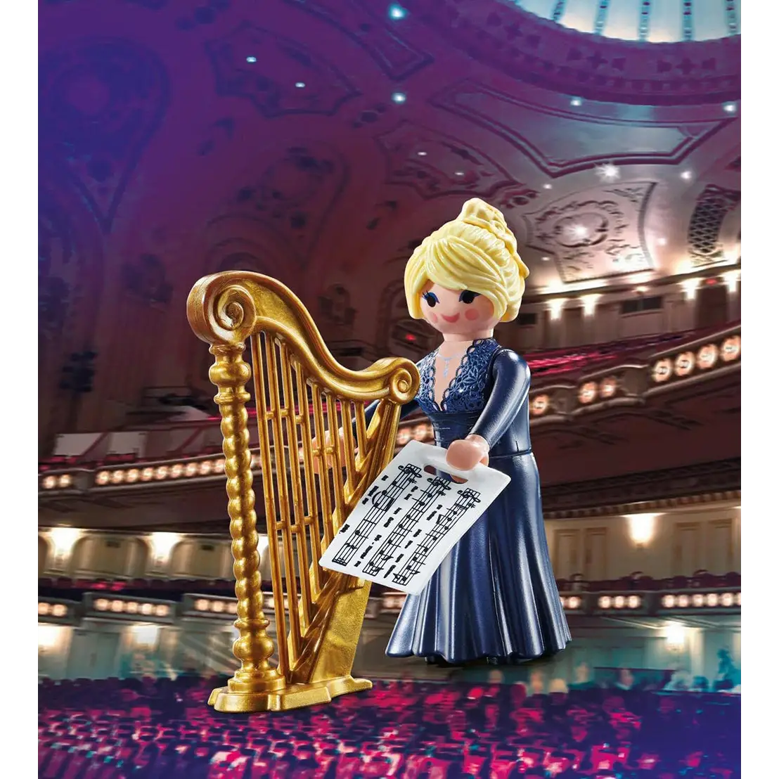 Playmobil City Life - Harpist 70857 (Kids 4 to 10 Years Old)
