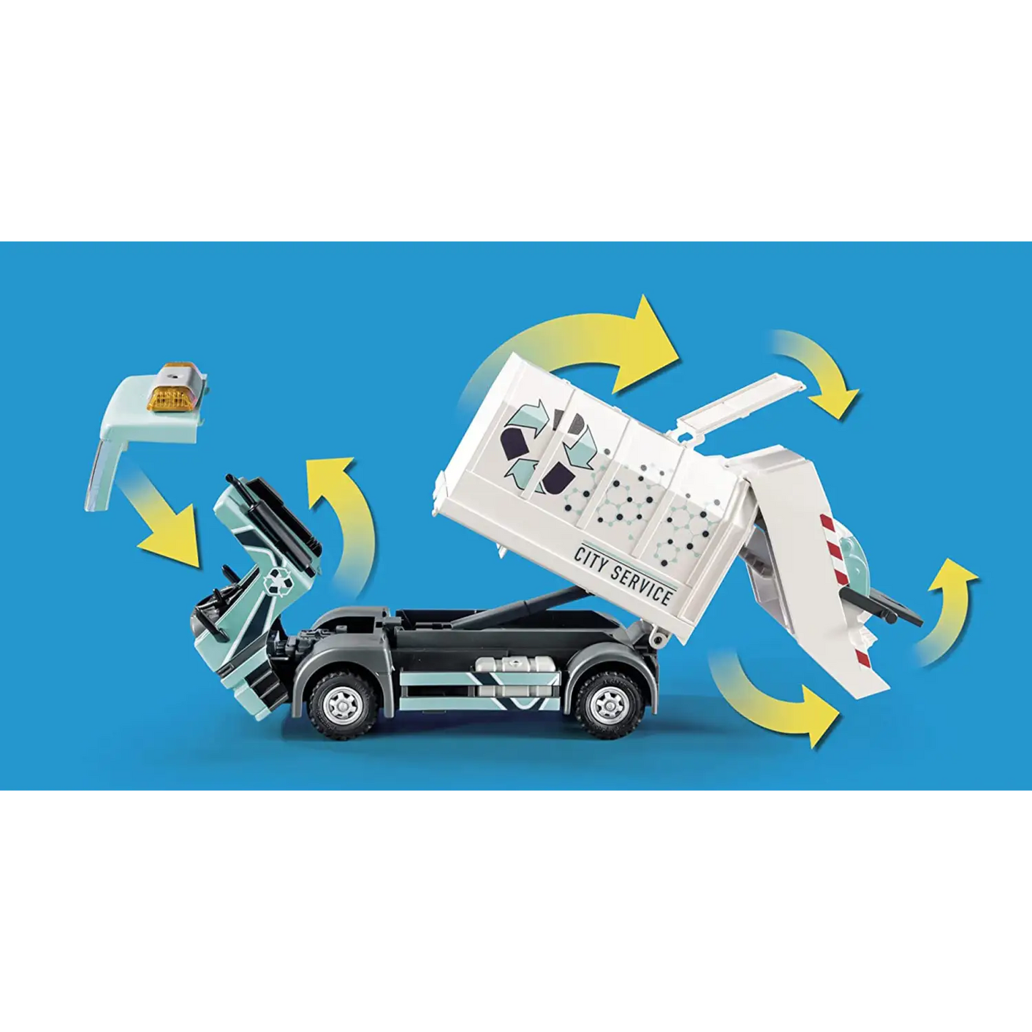 Playmobil City Life - City Recycling Truck 70885 (Kids 4