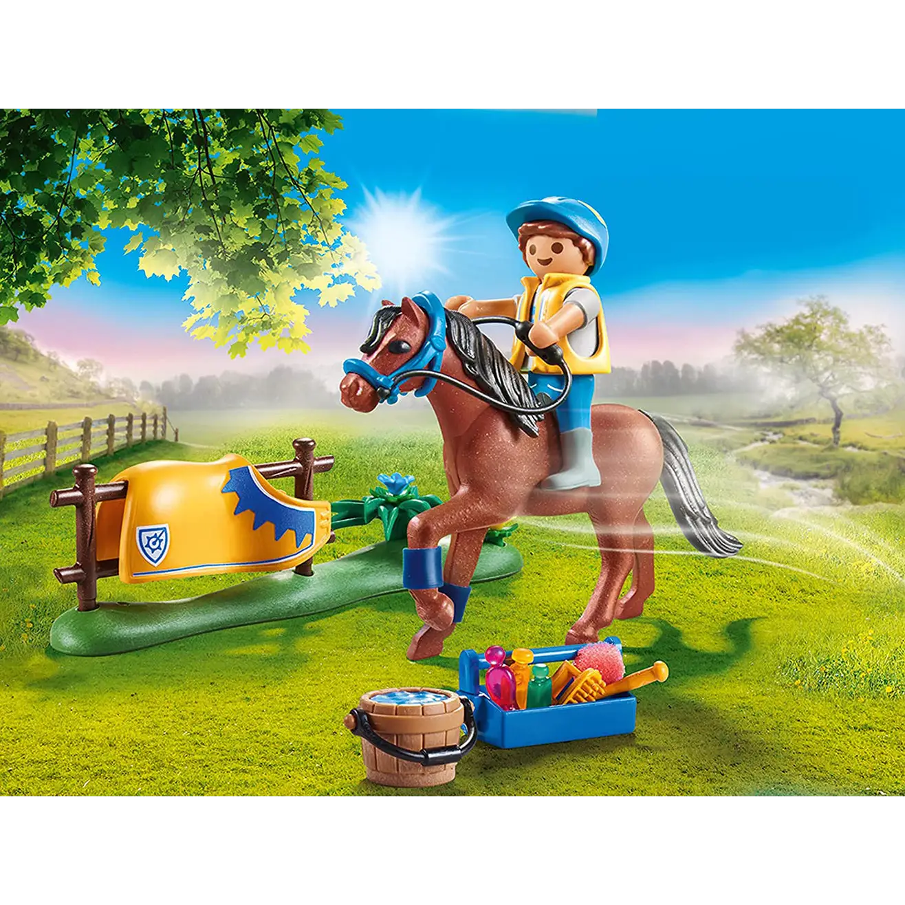Playmobil Country - Collectible Welsh Pony 70523 (For Kids 4