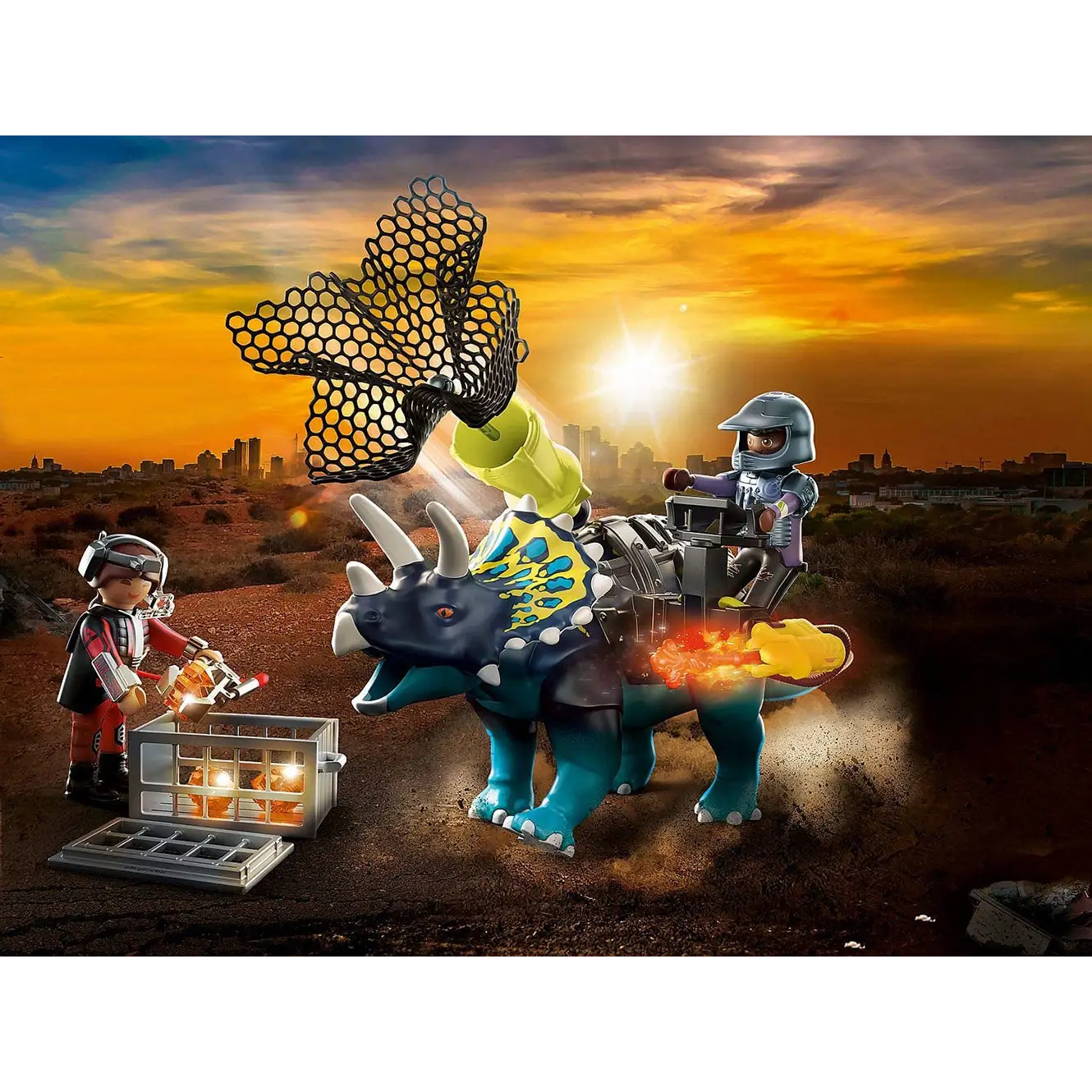 Playmobil Dino Rise Triceratops: Battle for the Legendary