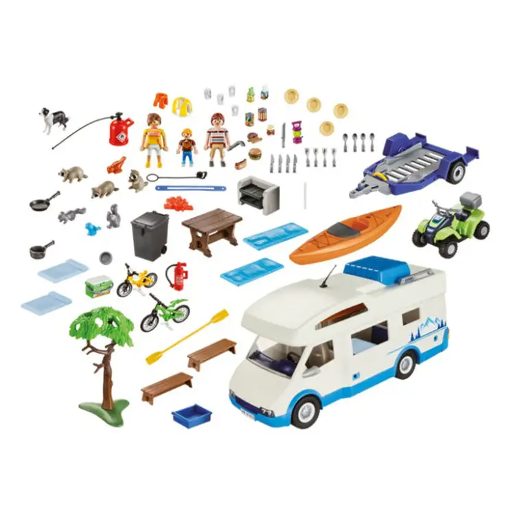 Playmobil Family Fun Camping Adventure 9318 for Kids 4