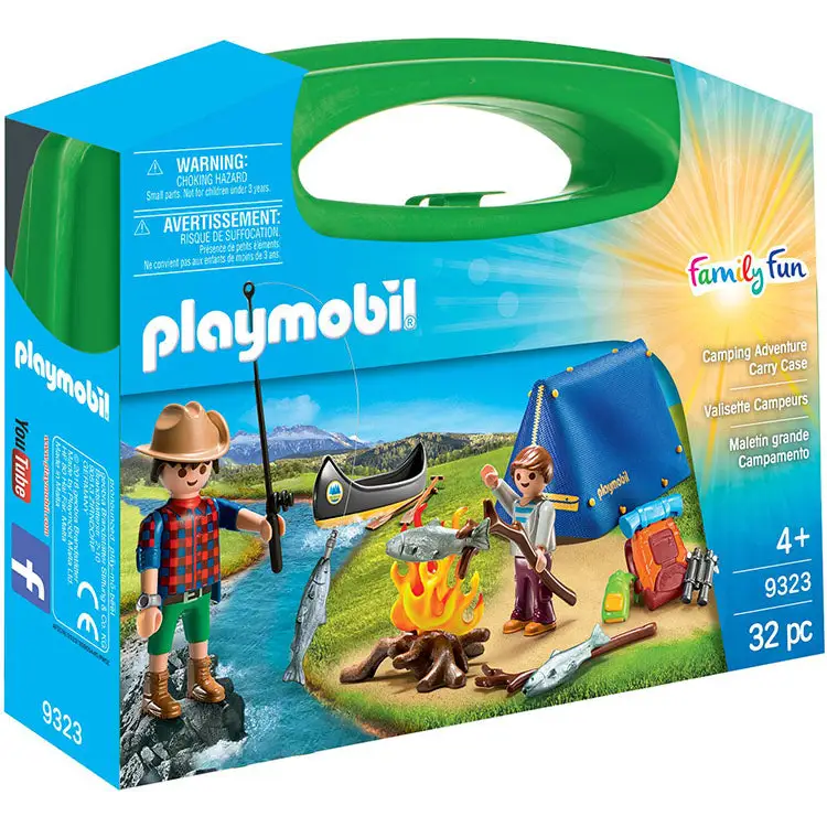 Playmobil Family Fun Camping Adventure Carry Case 9323 (for Kids