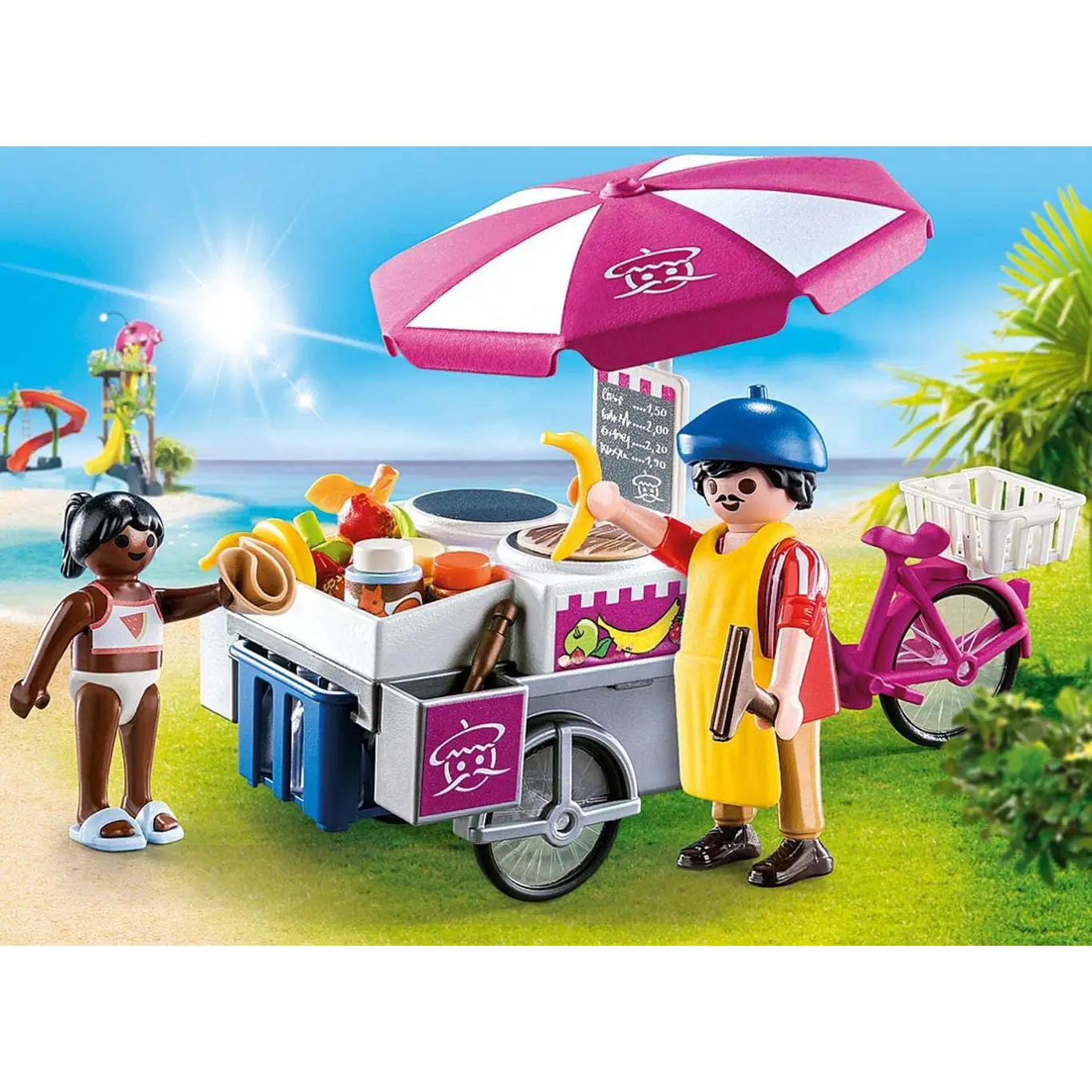 Playmobil Family Fun - Crêpe Cart 70614 (For Kids 4 to 10