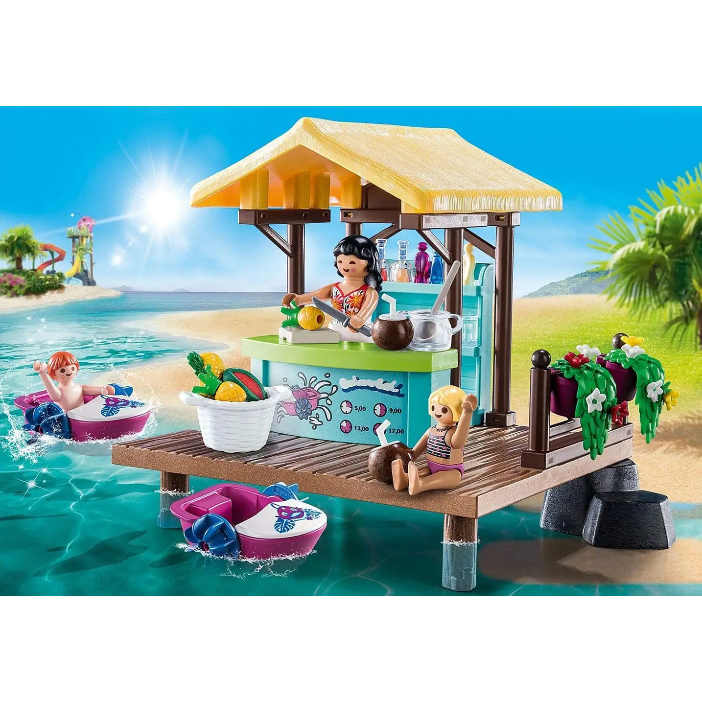 Playmobil Family Fun - Paddle Boat Rental 70612 (Kids 4