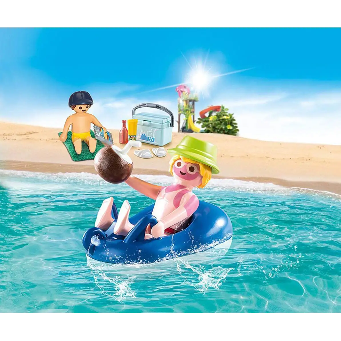 Playmobil Family Fun - Sunburnt Swimmer 70112 (for Kids 4